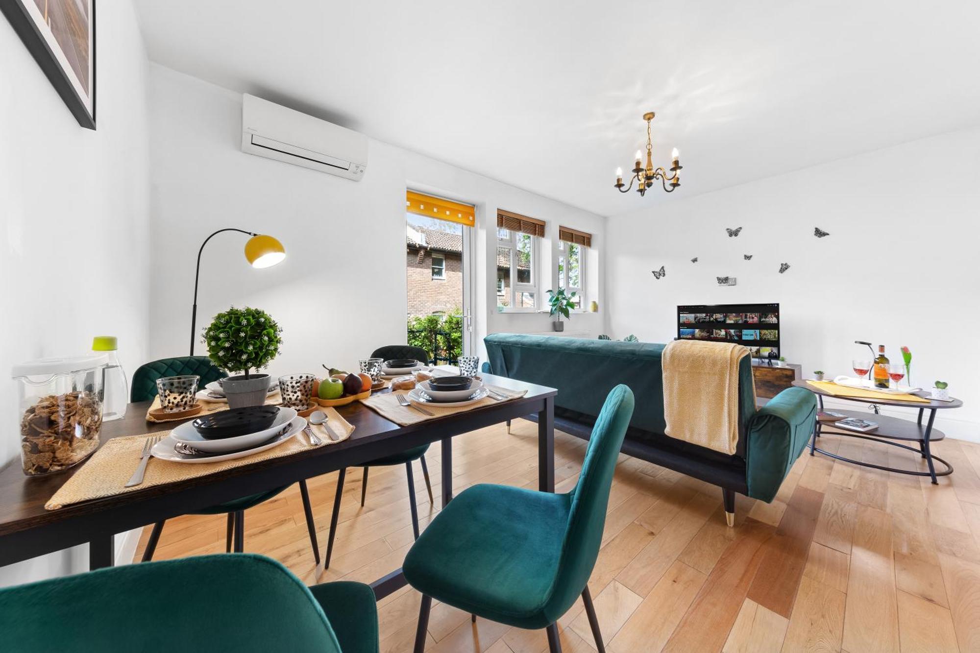 Appartement Clapham Serenity Garden Retreat With Free Parking *